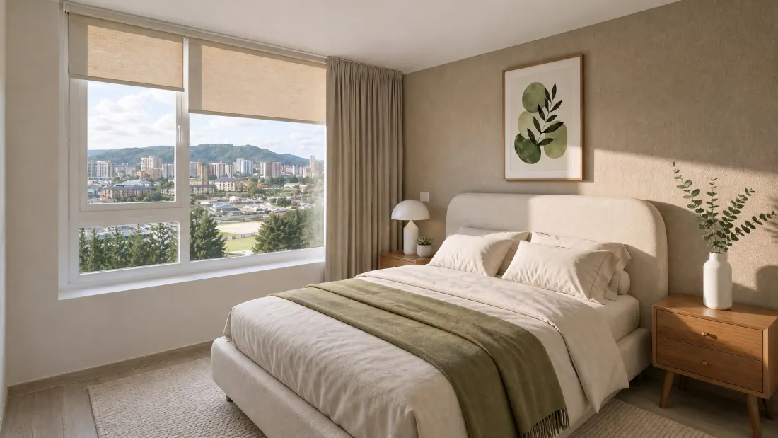 Dormitorio principal en Don Antonio